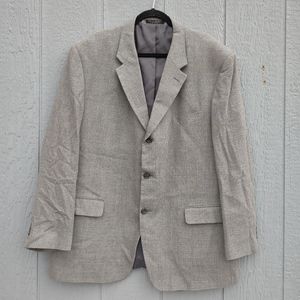 Lord & Taylor Albert Nipon Men's Blazer Gray